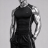 Tf-Premium Black Apex Sleeveless Compression Top