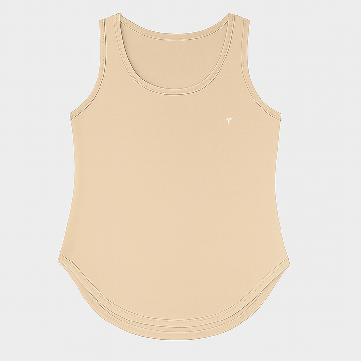 Tf-Premium Biege Women Power Tank