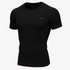 Half Sleeve Black Compression Tee