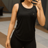 Tf-Premium Black Women Power Tank
