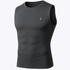Tf-Charcoal Sleeveless Compression Top