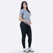 Tf-Grey Camouflage Mesh Women Tee