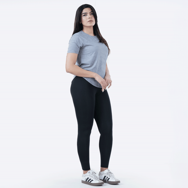 Tf-Grey Camouflage Mesh Women Tee