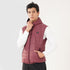 Tf-Premium Maroon Sleeveless Puffer Hoodie Jacket