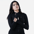 Tf-Ultra Premium Black Compression Zipper Top