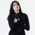 Tf-Ultra Premium Black Compression Zipper Top