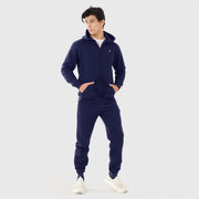 Tf-Premium Navy Zipper Pull Over Tracksuit