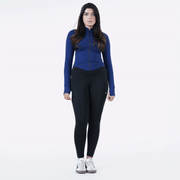 Tf-Ultra Premium Navy Compression Zipper Top