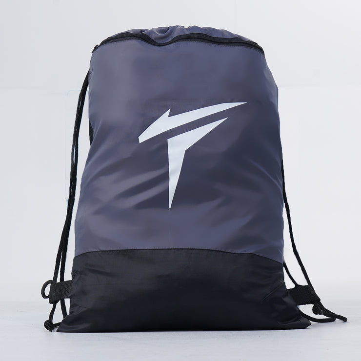 Tf-Charcoal And Black DrawString Essential Bag
