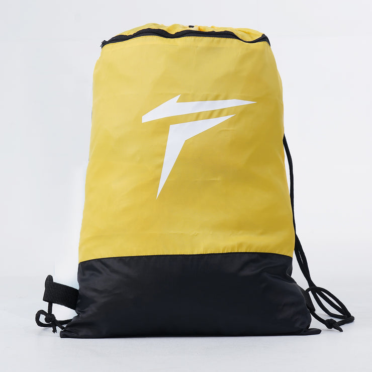 Tf-Yellow & Black DrawString Essential Bag