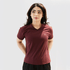 Tf-Premium Maroon Women V-Neck Prime Tee