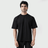 Tf-Premium Black Basic Oversize Muscle Tee