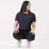 Tf-Exclusive Navy Short Body Ribbed Top