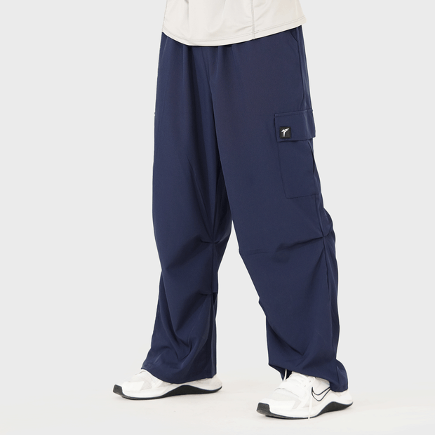 Tf-Premium Navy Wide Cut Utility Cargo Bottoms
