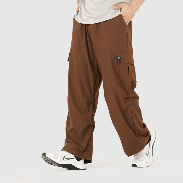 Tf-Premium Brown Wide Cut Utility Cargo Bottoms