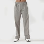 Tf-Premium Silver Crinkle Bottoms With White Side Panel