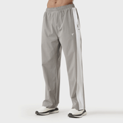 Tf-Premium Silver Crinkle Bottoms With White Side Panel
