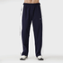 Tf-Premium Navy Crinkle Bottoms With White Side Panel