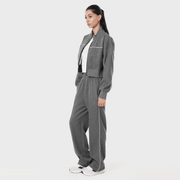 Tf-Premium Charcoal Fleece Essential Women Bottoms