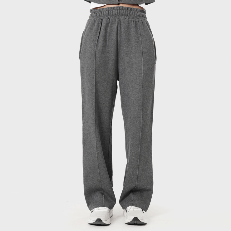 Tf-Premium Charcoal Fleece Essential Women Bottoms