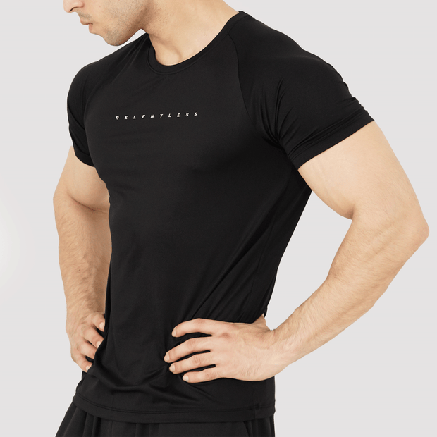 Tf-Black Relentless Training Tee