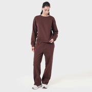 Tf-Premium Brown Essential Women Sweatshirt Top
