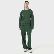 Tf-Premium Green Essential Women Sweatshirt Top