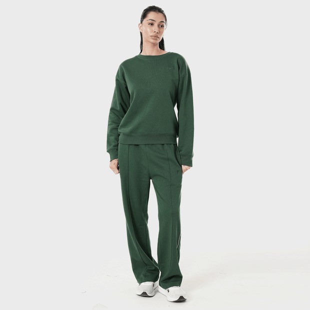 Tf-Premium Green Essential Women Sweatshirt Top
