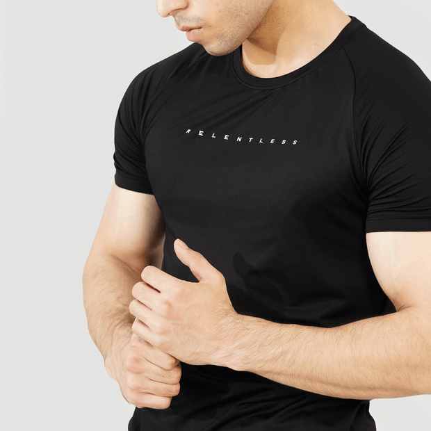 Tf-Black Relentless Training Tee