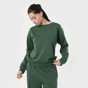 Tf-Premium Green Essential Women Sweatshirt Top