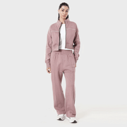 Tf-Premium Rust Pink Fleece Essential Women Bottoms