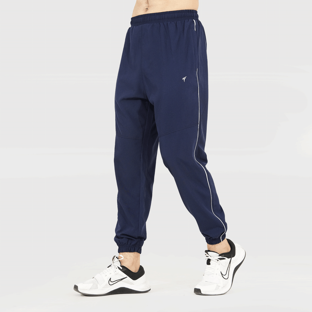 Tf-Premium Navy Relaxed Fit Single Piping Bottoms