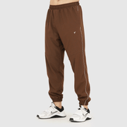 Tf-Premium Brown Relaxed Fit Single Piping Bottoms