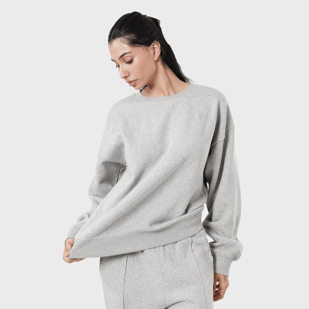 Tf-Premium Grey Essential Women Sweatshirt Top