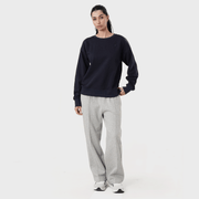 Tf-Premium Navy Essential Women Sweatshirt Top