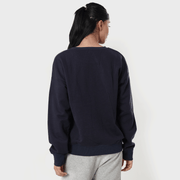 Tf-Premium Navy Essential Women Sweatshirt Top