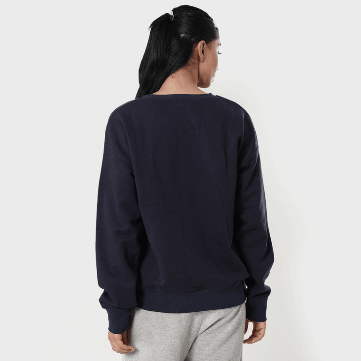 Tf-Premium Navy Essential Women Sweatshirt Top
