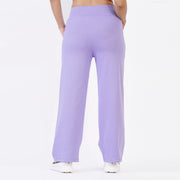 Tf-Light Purple High Waisted Straight Women Bottoms