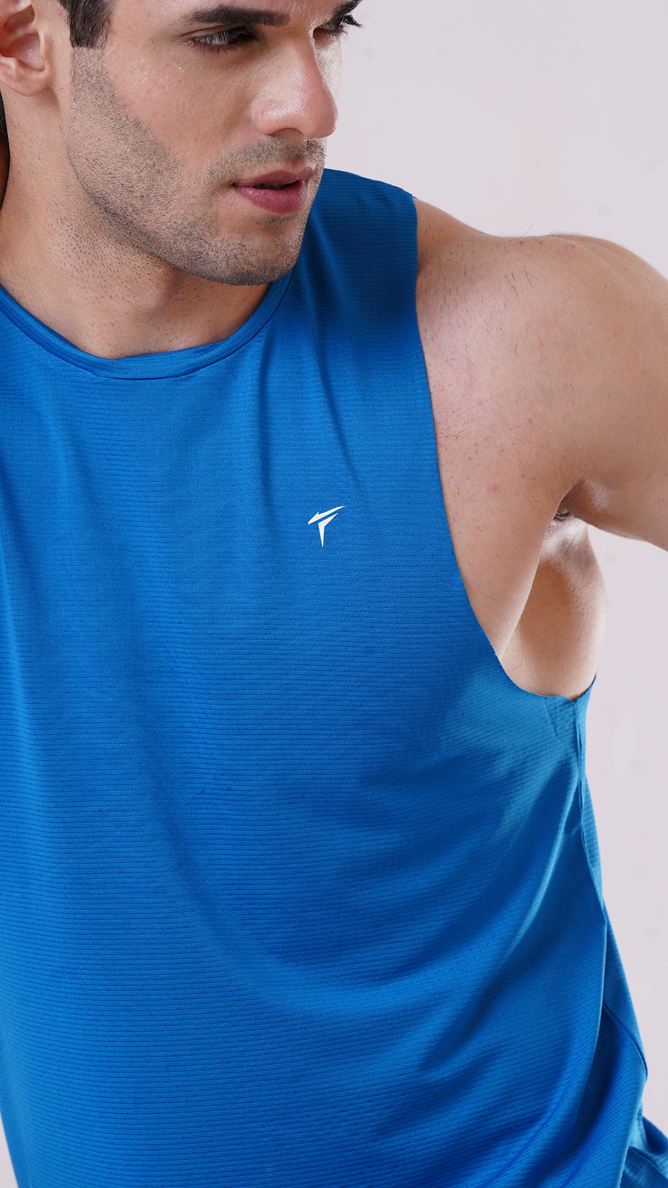 Tf-Premium Royal Blue Drop Arm Tank