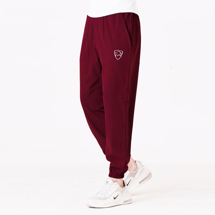 Tf-Premium Baggy Maroon Fit Cuffed Micro Bottoms