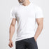 Tf-White Muscle-Fit Premium Lycra Tee