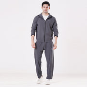 Tf-Essential Grey Running Hoodie Jacket
