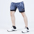 Tf-Grey Camouflage Interlock Training Shorts