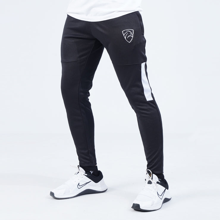 Tf-Black Hawk Bottoms With Half White Panel