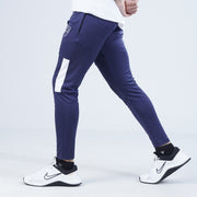 Tf-Navy Hawk Bottoms With Half White Panel