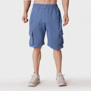Tf-Sky Blue Heavy GSM Cargo Shorts