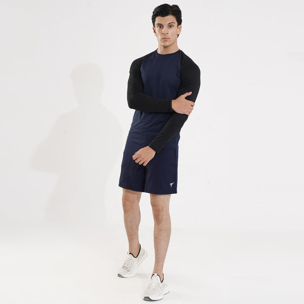 Tf-Navy Basic Micro Premium Shorts