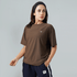 Tf-Premium Brown Relaxed Fit Motion Series Women Top