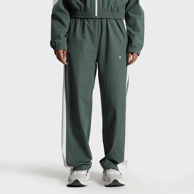 Tf-BaseRun Green Bottoms With White Panels