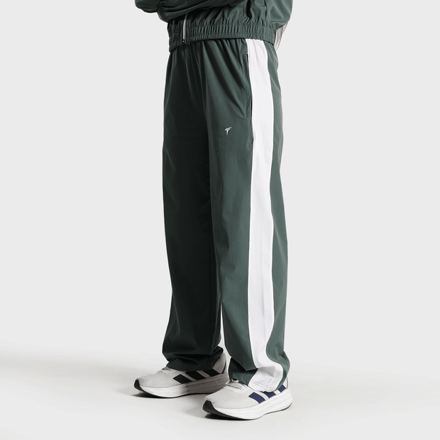 Tf-BaseRun Green Bottoms With White Panels